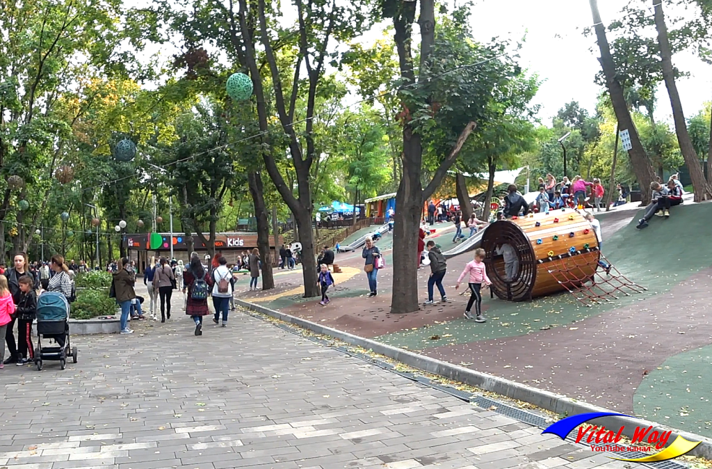 Парк Зелёный гай Днепропетровск 2020